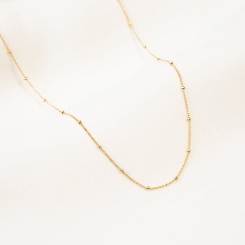 Satellite Chain, Dainty Layering Necklace – callistafaye