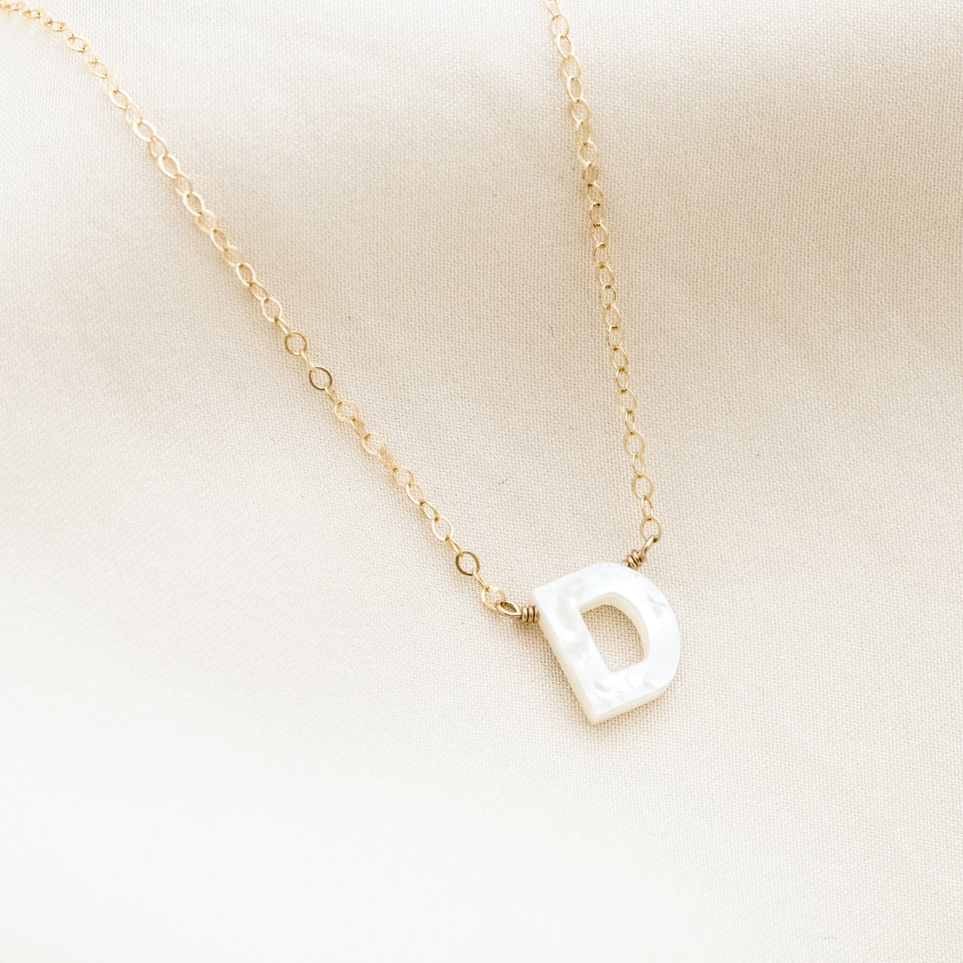 A B C D E F G H I J K L M N O P Q R S T U V W X Y Z Pearl Initial Necklace Pearl Initial Necklace | Simple & Dainty Jewelry