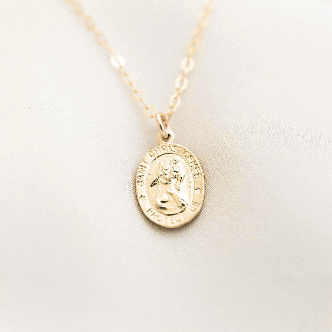 Saint Christopher Necklace | Simple & Dainty Jewelry