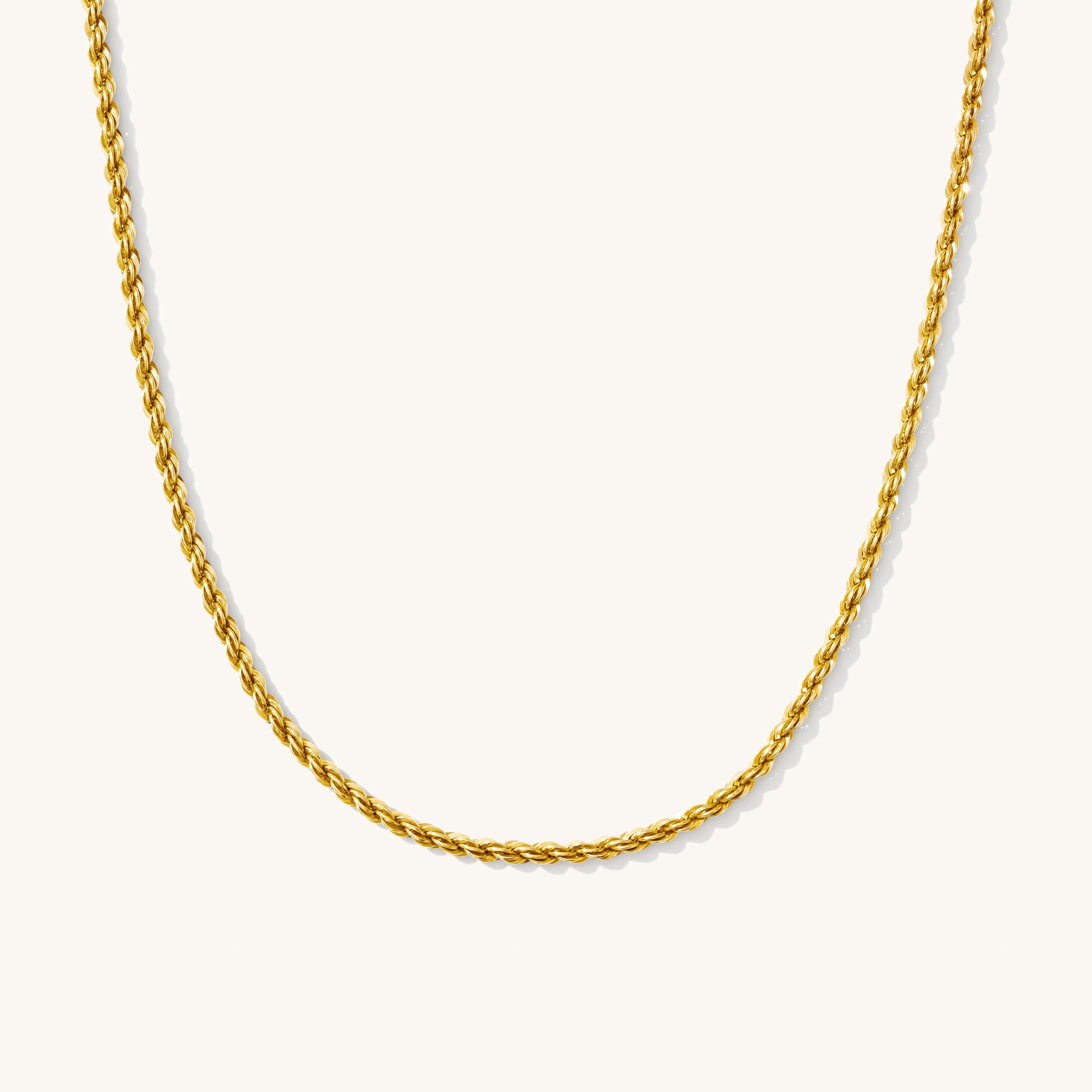 【MB】High-End French Rope Chain Necklace French Rope Chain Necklace – SIXTY STAX