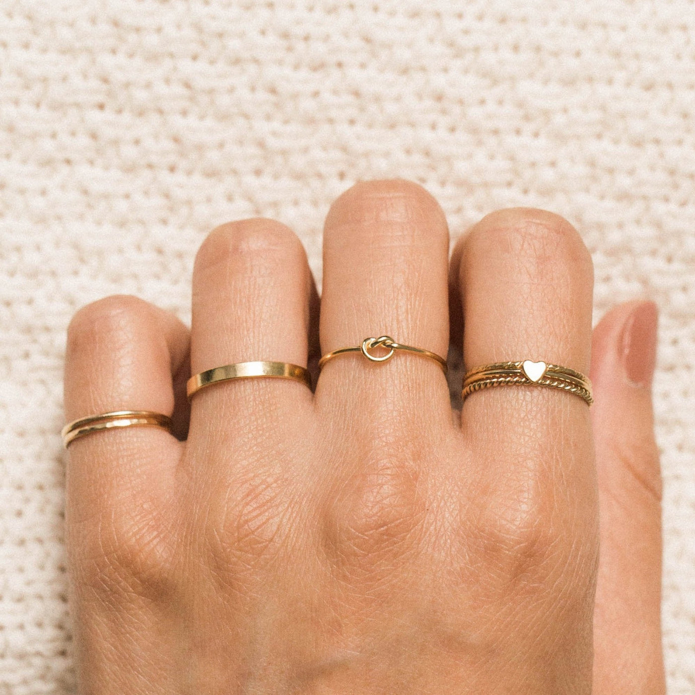 Heart Stacking Ring | Simple & Dainty