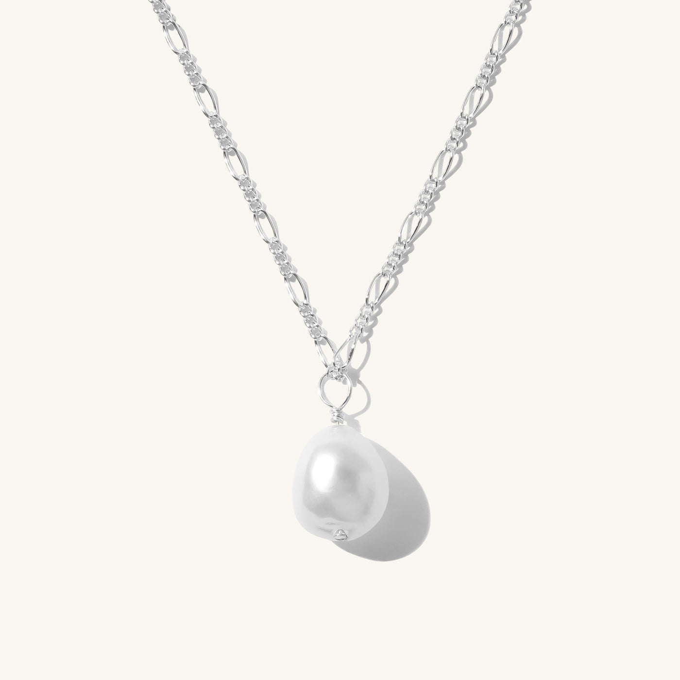 Baroque Pearl Necklace | Simple & Dainty Jewelry
