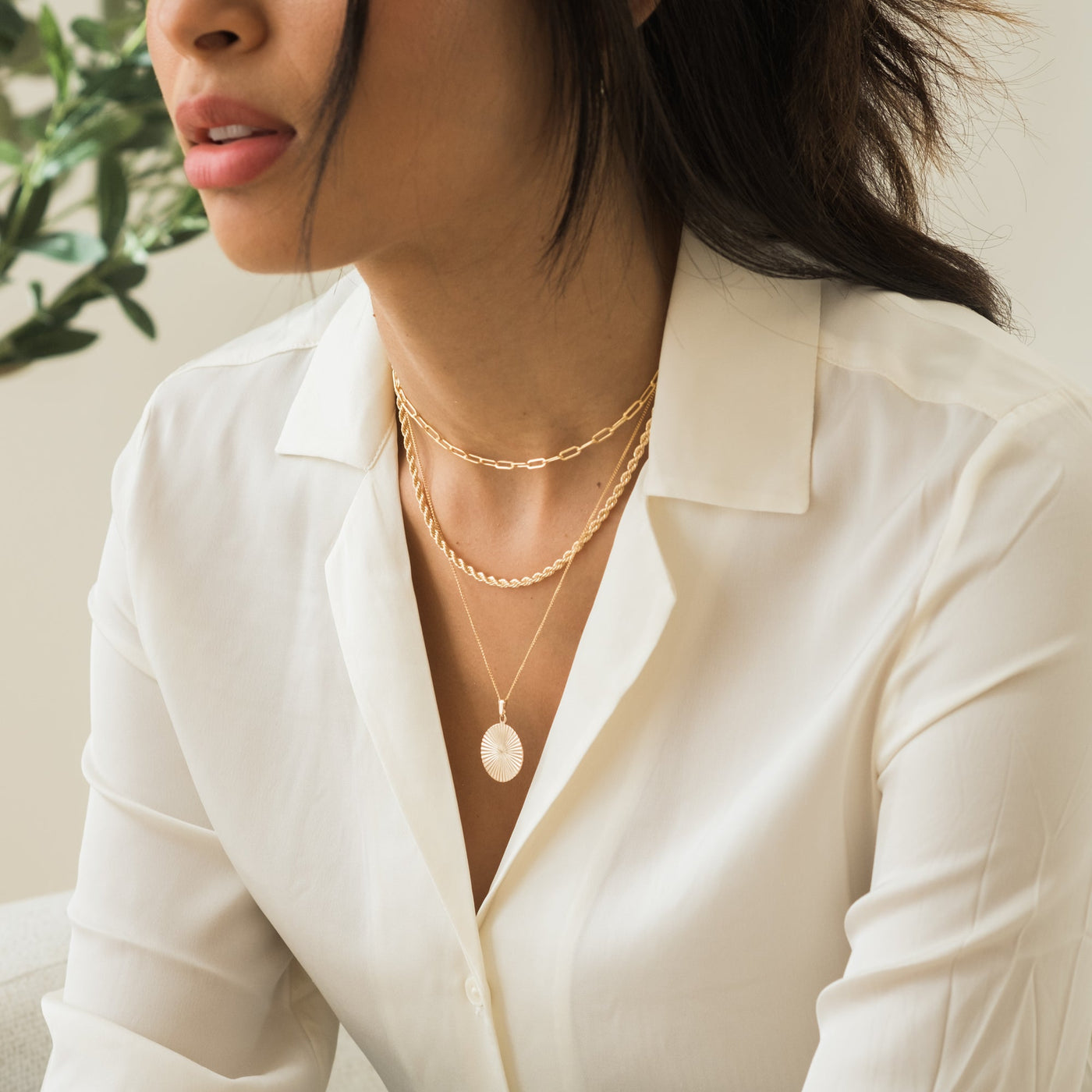Paperclip Chain Necklace | Simple & Dainty Jewelry