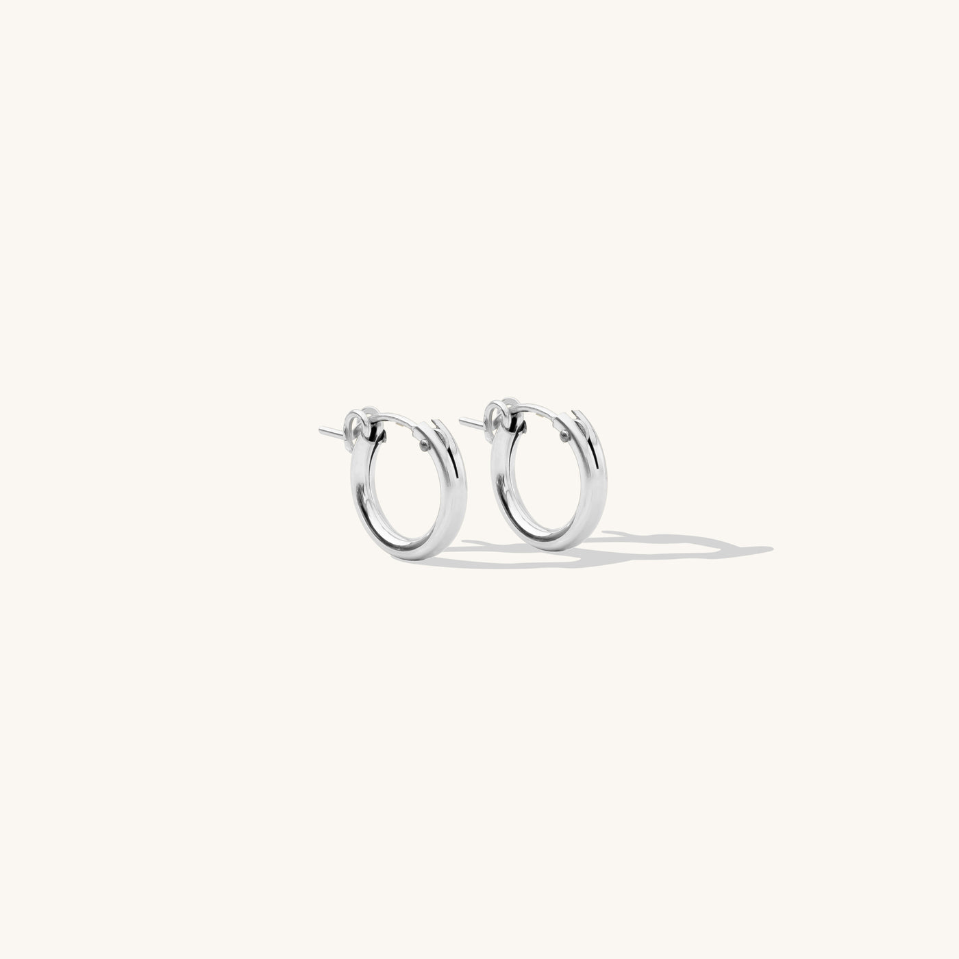 Small (13mm) Everyday Hoop Earrings by Simple & Dainty Jewelry