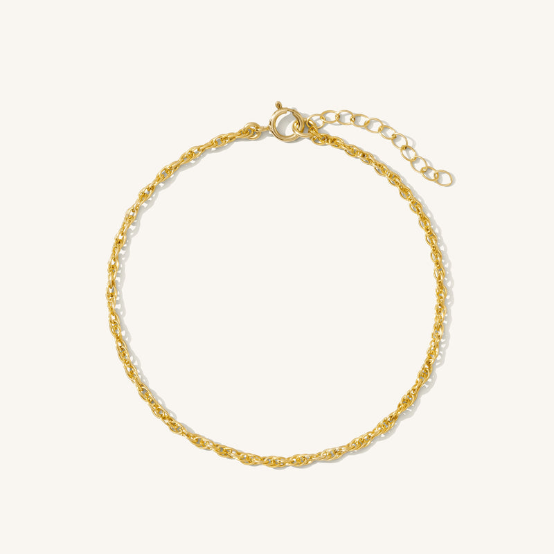 Dainty Rope Anklet