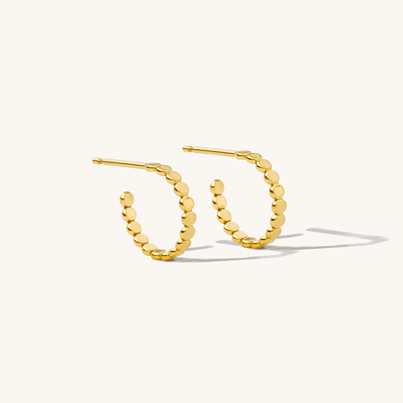Dot Hoop Earrings | Simple & Dainty Jewelry