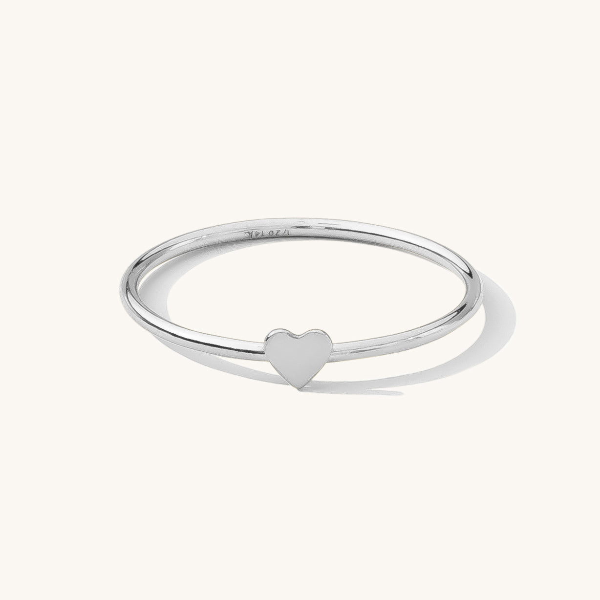 Sterling Silver Open Heart Ring – Minimal Love Ring, Everyday Romantic – Coco Wagner Design Sterling Silver Open Heart Ring – Minimal Love Ring, Everyday Romantic – Coco Wagner Design