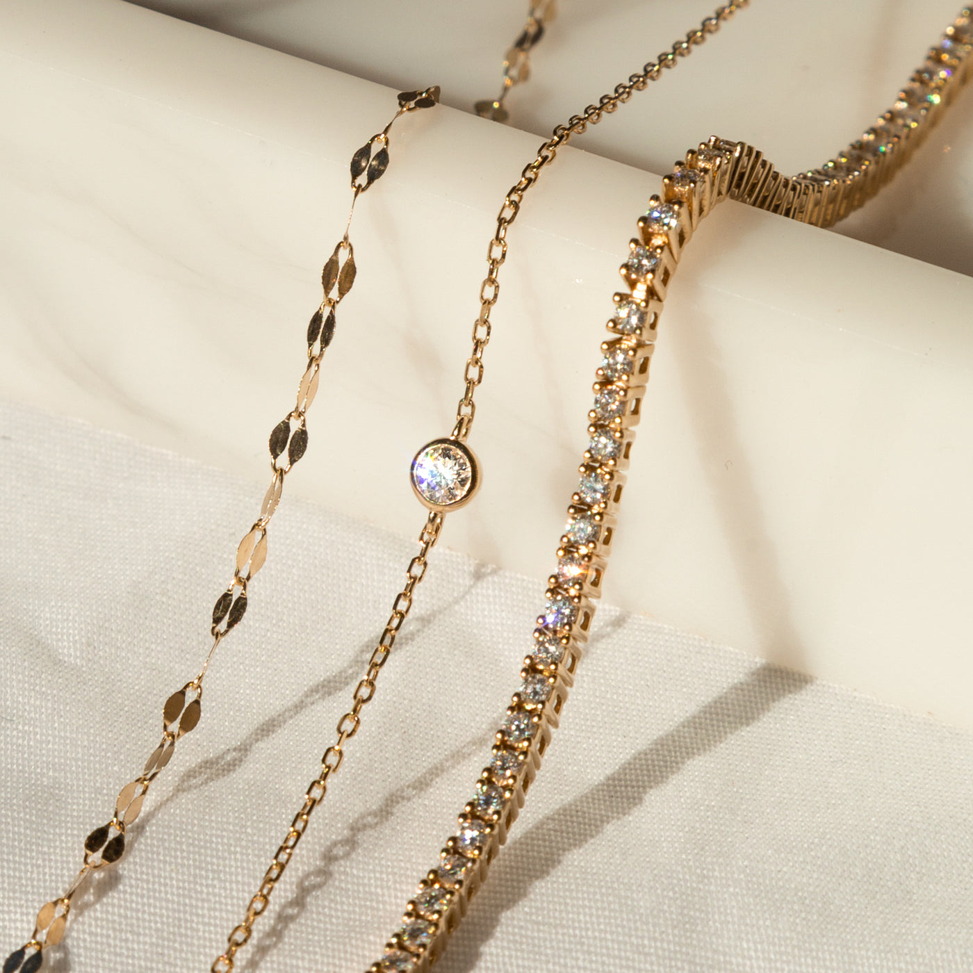 Dainty Diamond Tennis Bracelet (Pre-Order) | Simple & Dainty Jewelry