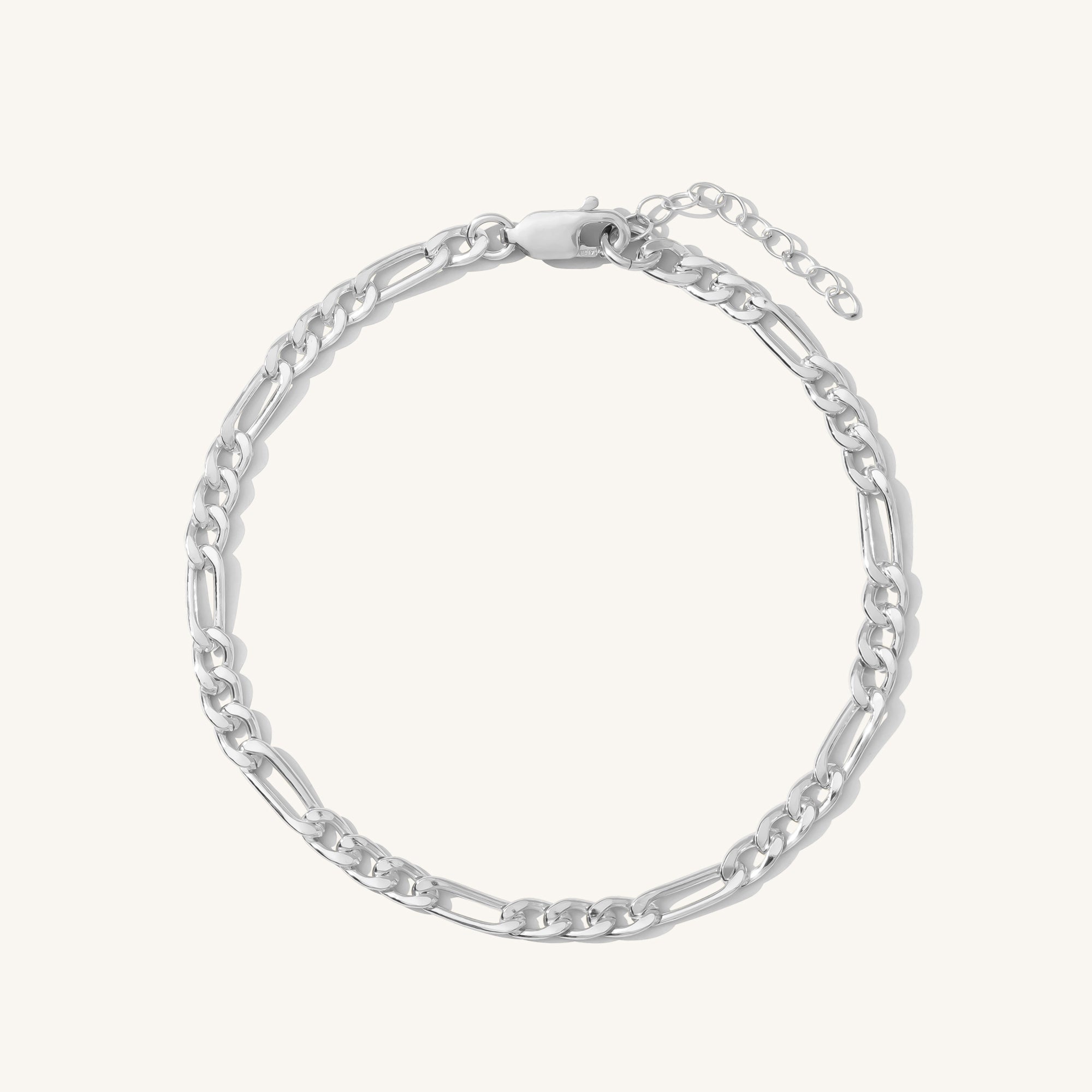 Thick Figaro Bracelet | Simple & Dainty