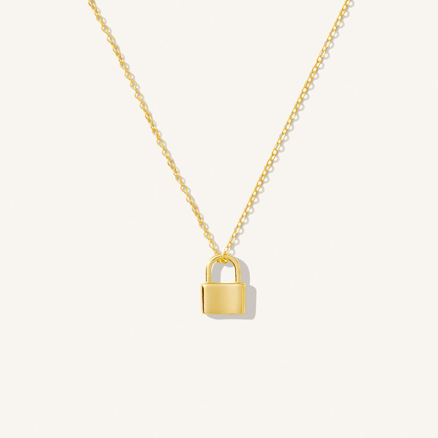 Tiny Lock Necklace | Simple & Dainty Jewelry