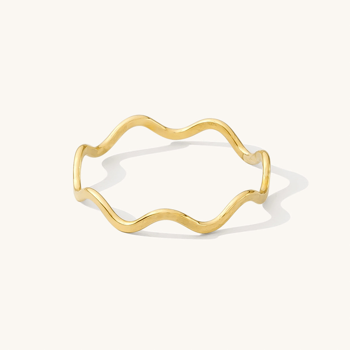 Wavy Ring - Gold Filled / Size 5