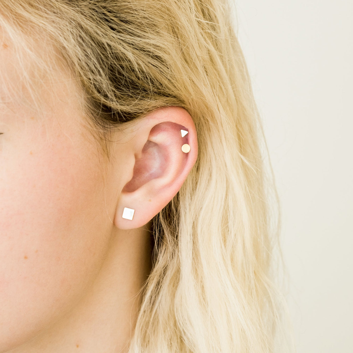 Circle Stud Earrings | Simple & Dainty Jewelry