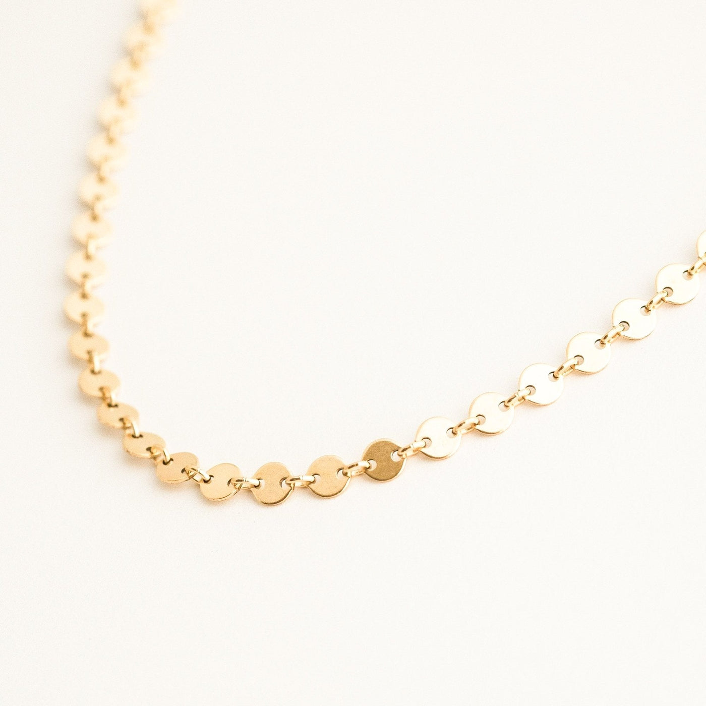 Coin Chain Bracelet by Simple & Dainty Jewelry