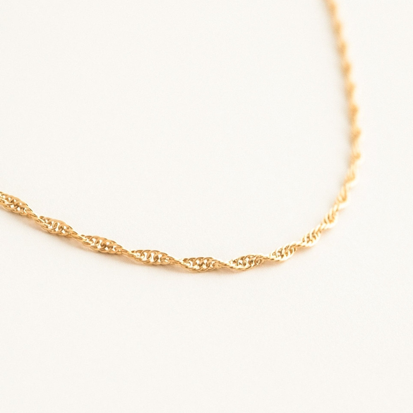Dainty Rope Necklace by Simple & Dainty Jewelry