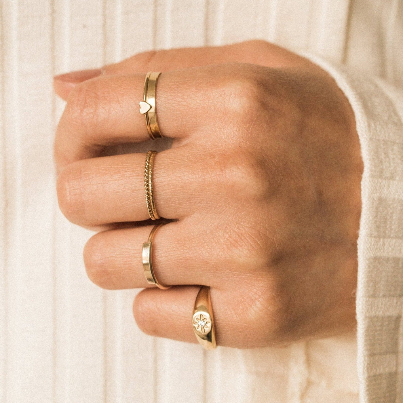 Flat Band Ring | Simple & Dainty
