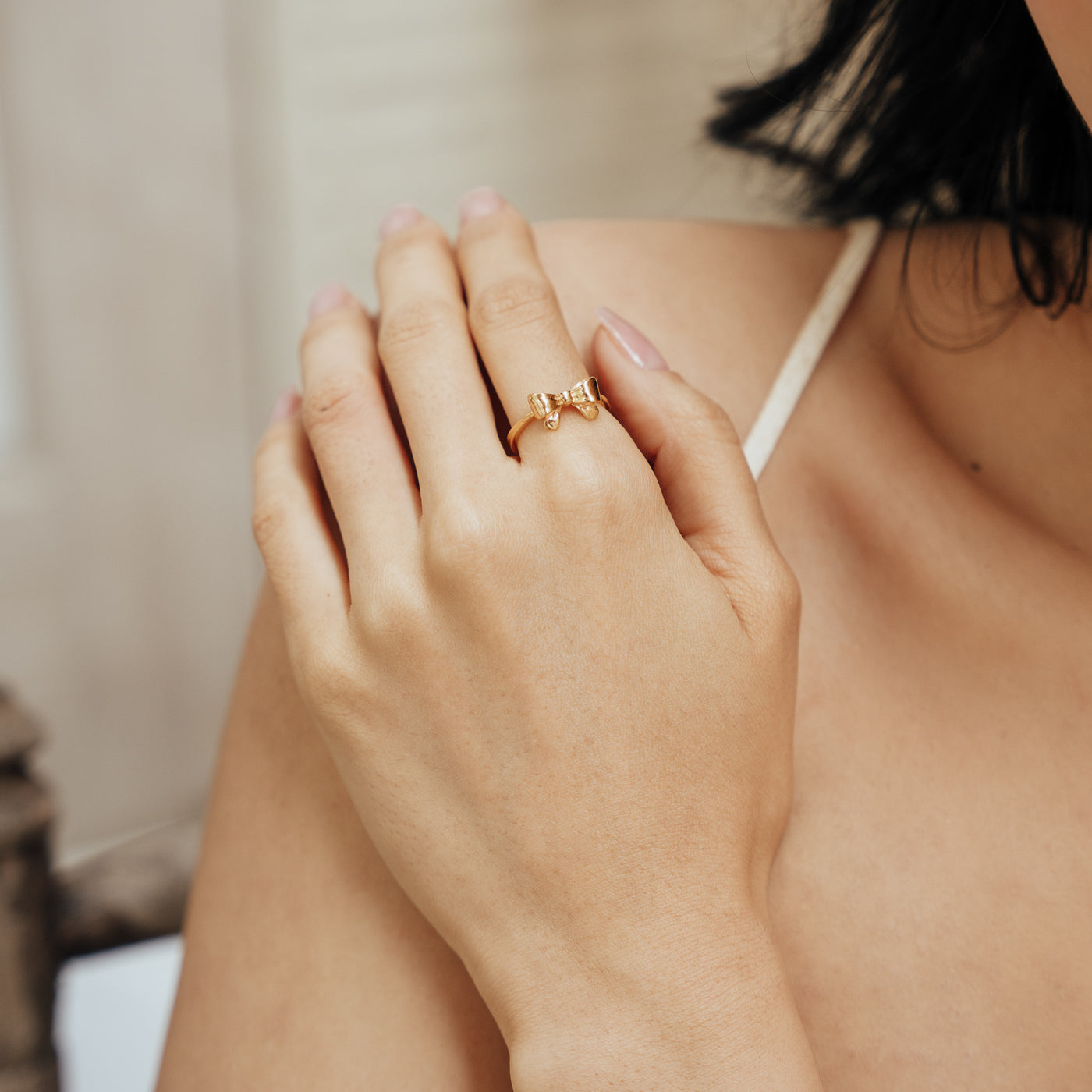 Ribbon Bow Ring | Simple & Dainty Jewelry