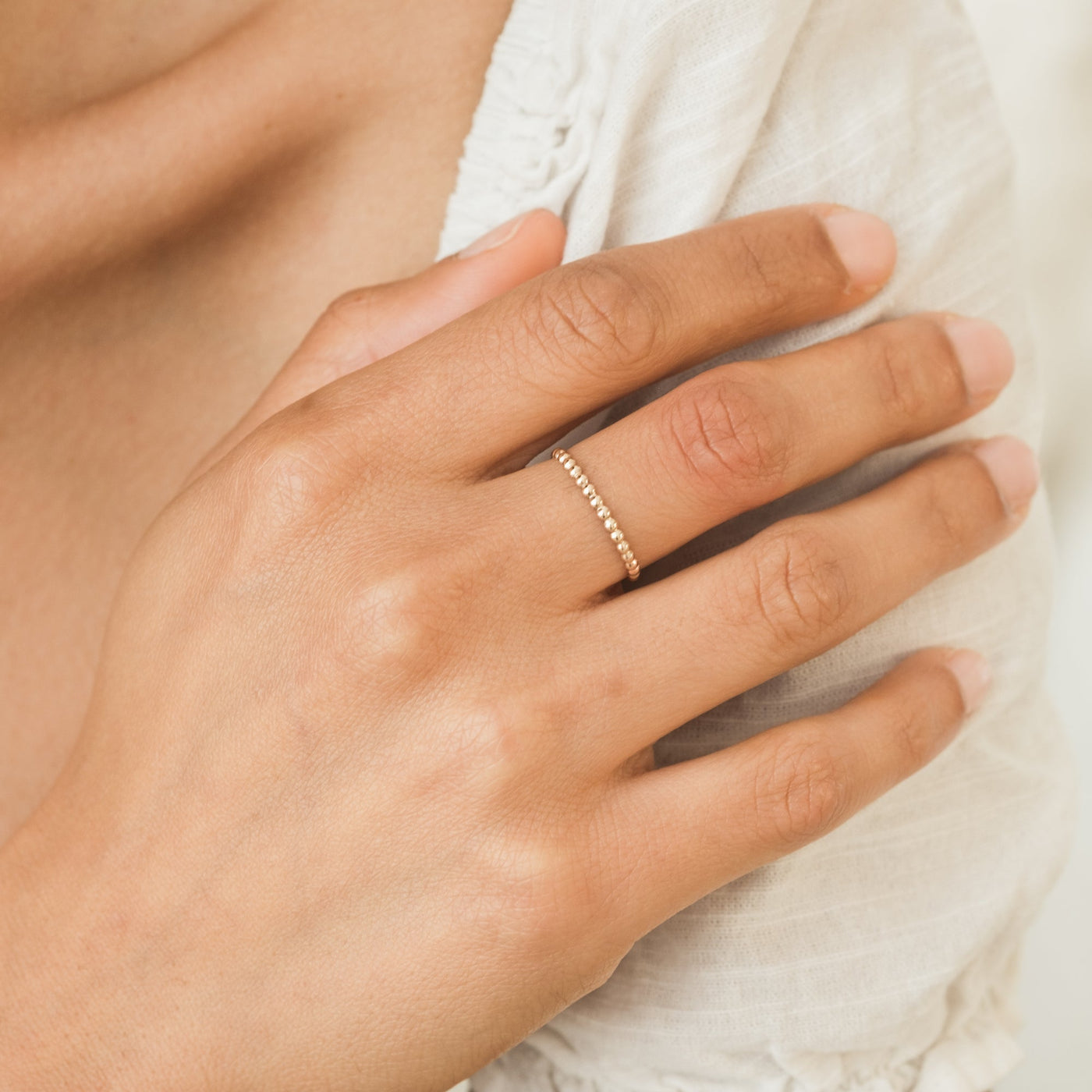 Beaded Ring | Simple & Dainty