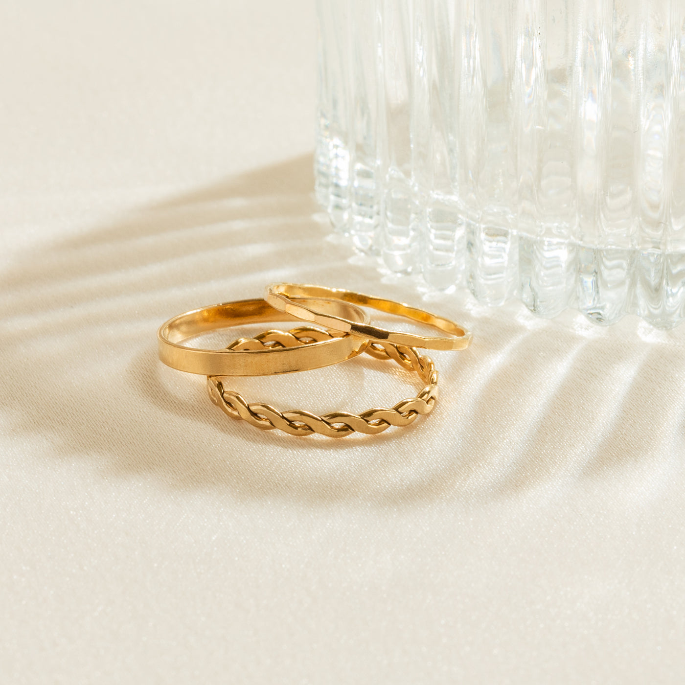 Statement Stacking Ring Set | Simple & Dainty Jewelry