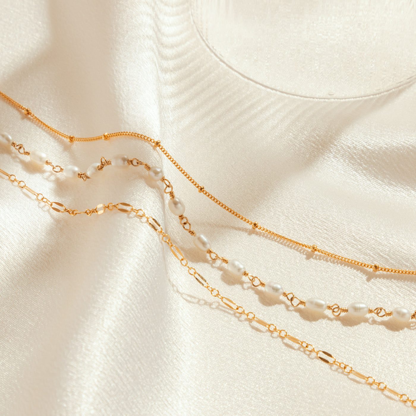 Pearl Chain Bracelet