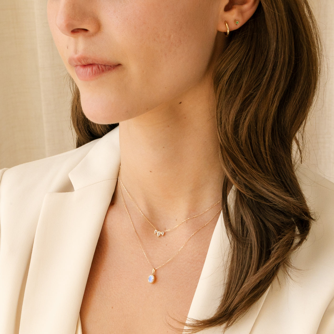 Oval Huggie Hoop Earrings | Simple & Dainty Jewelry
