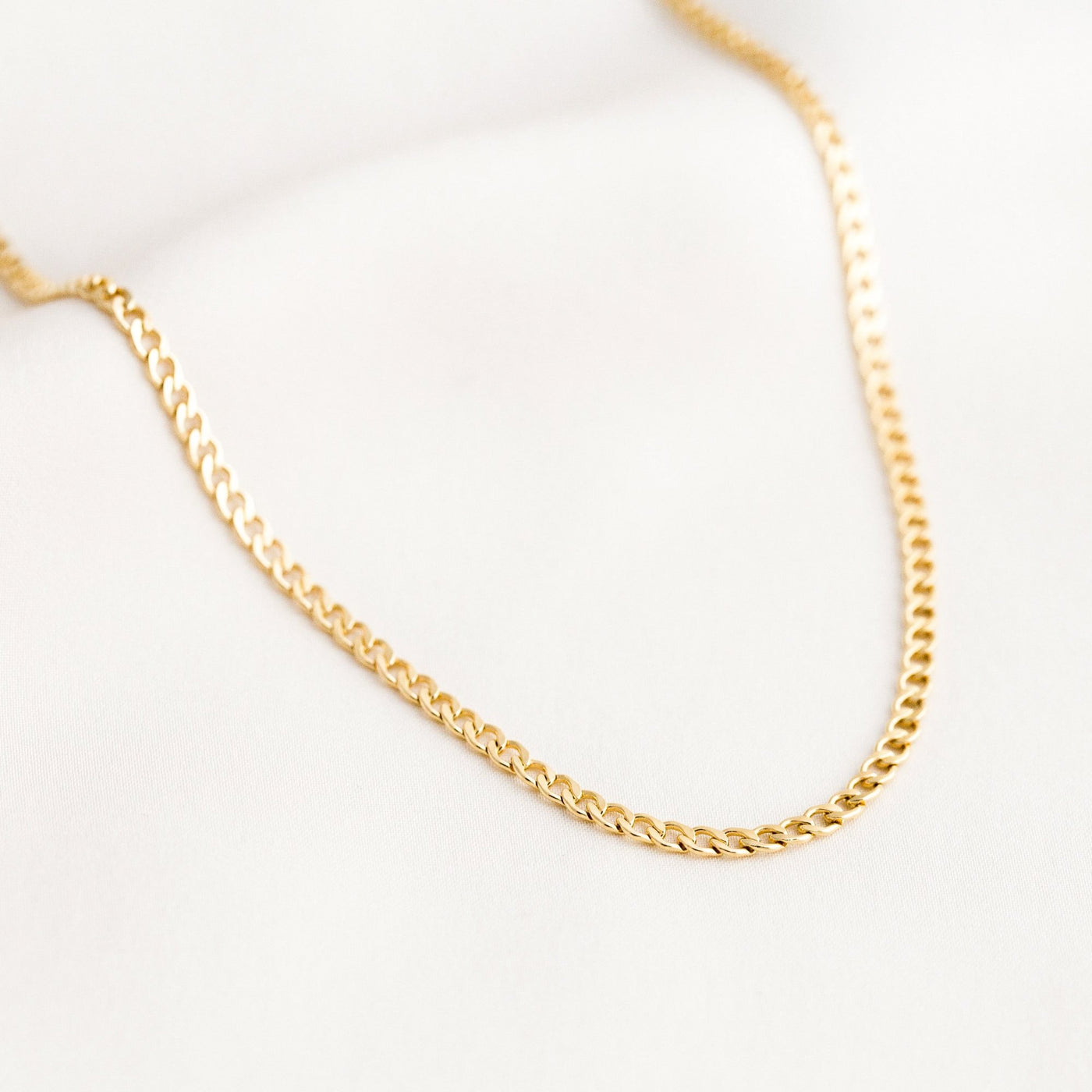 Curb Chain Necklace | Simple & Dainty Jewelry