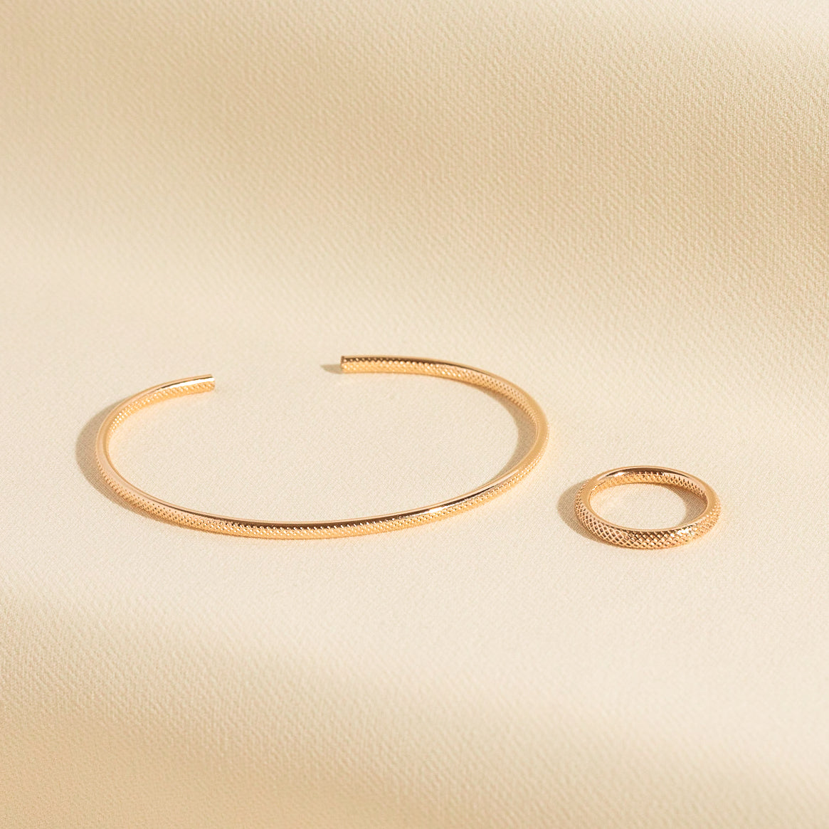 Textured Ring | Simple & Dainty Jewelry