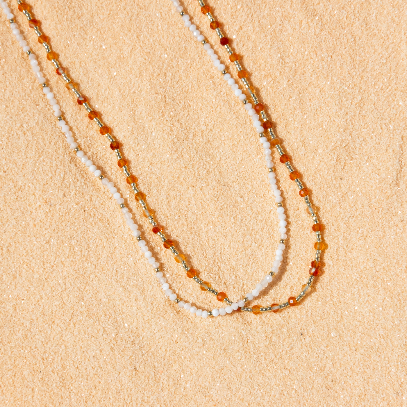 Moonstone Bead Necklace | Simple & Dainty Jewelry