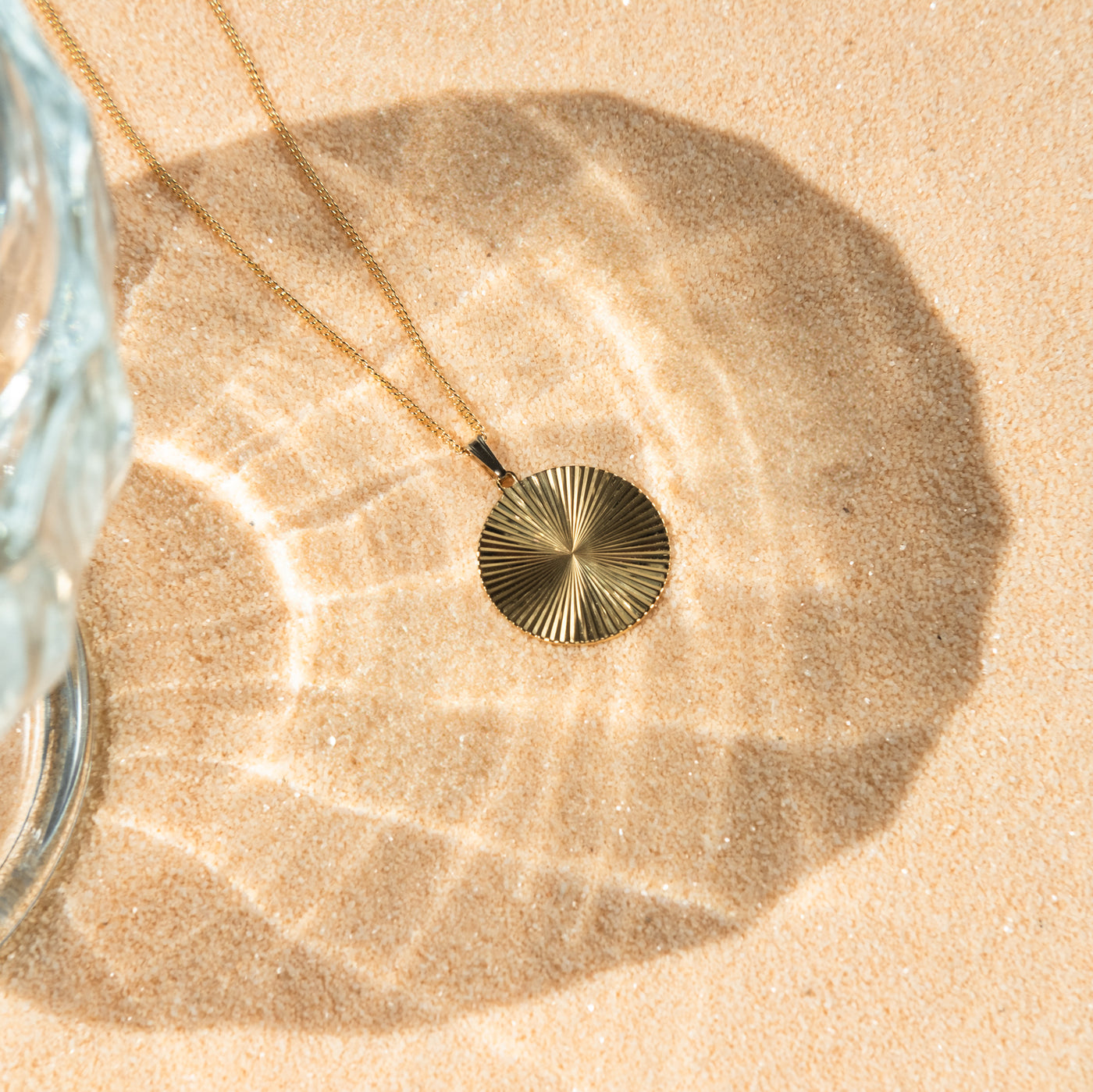 Sunburst Pendant Necklace | Simple & Dainty Jewelry