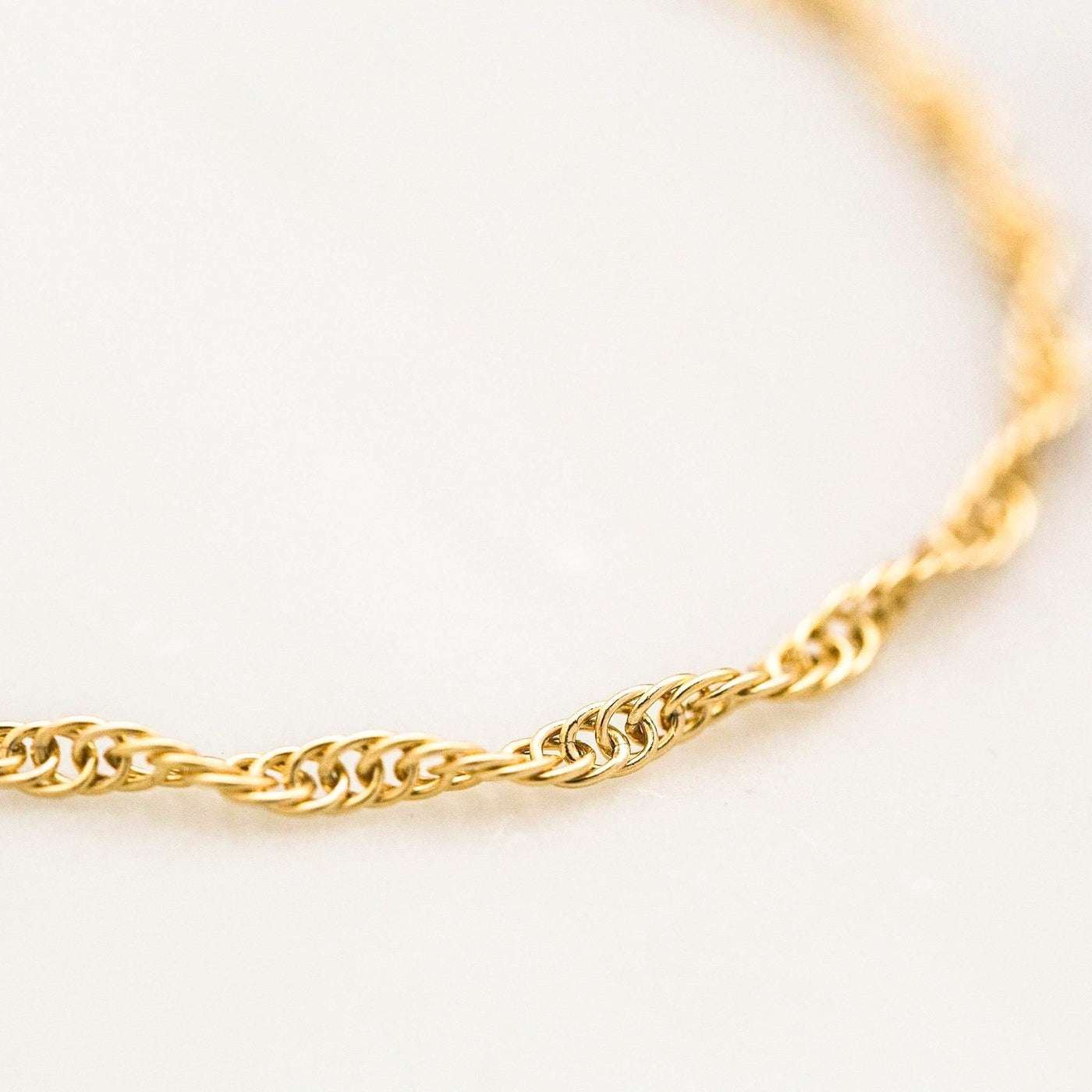 Dainty Rope Anklet | Simple & Dainty Jewelry