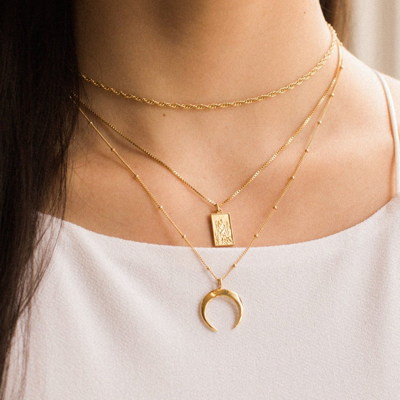 Dainty Rope Necklace by Simple & Dainty Jewelry