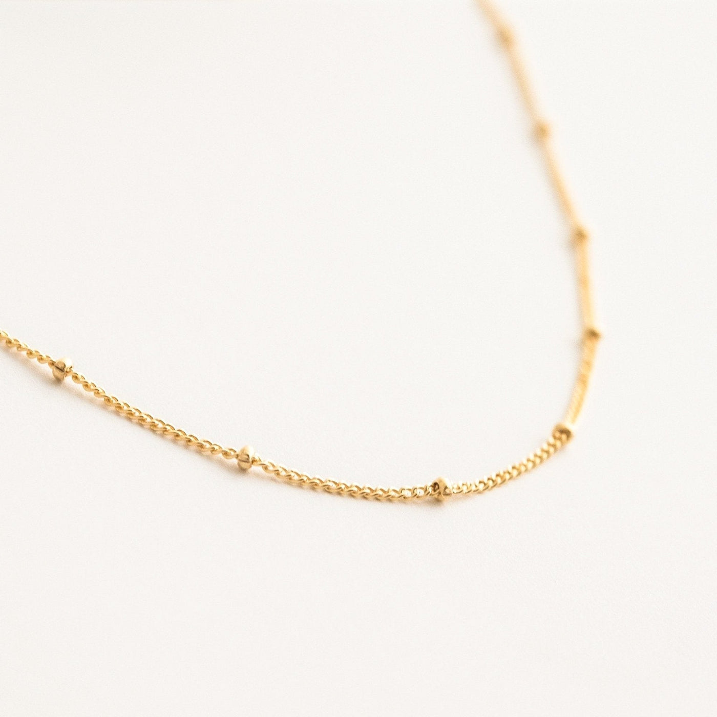 Bead Union Sterling Silver Satellite Ball Chain Necklace – Made In Italy – Any Length