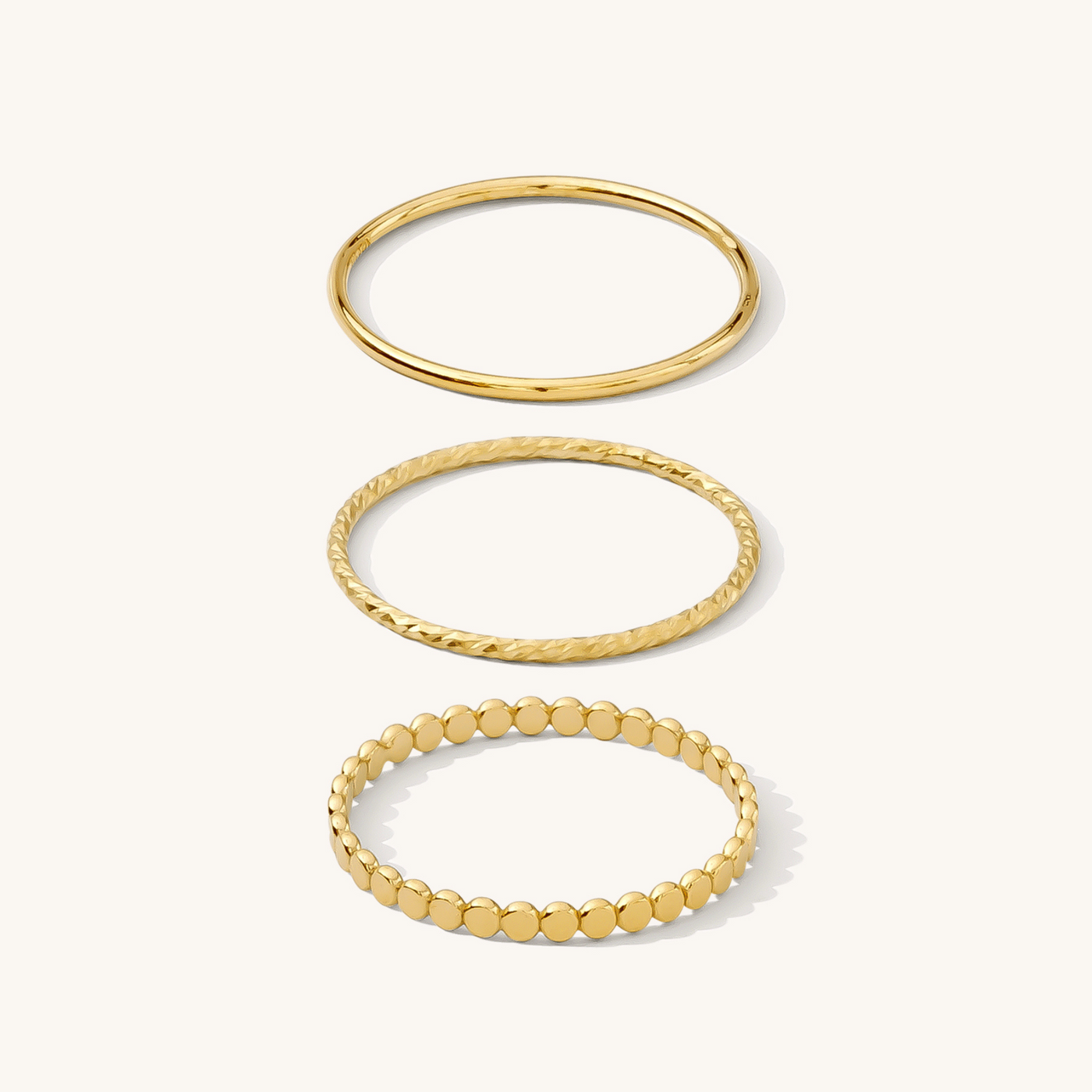 Dainty Stacking Ring Set | Simple & Dainty Jewelry