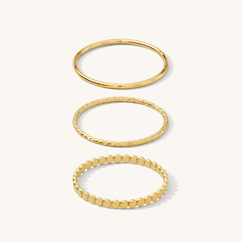 Dainty Stacking Ring Set