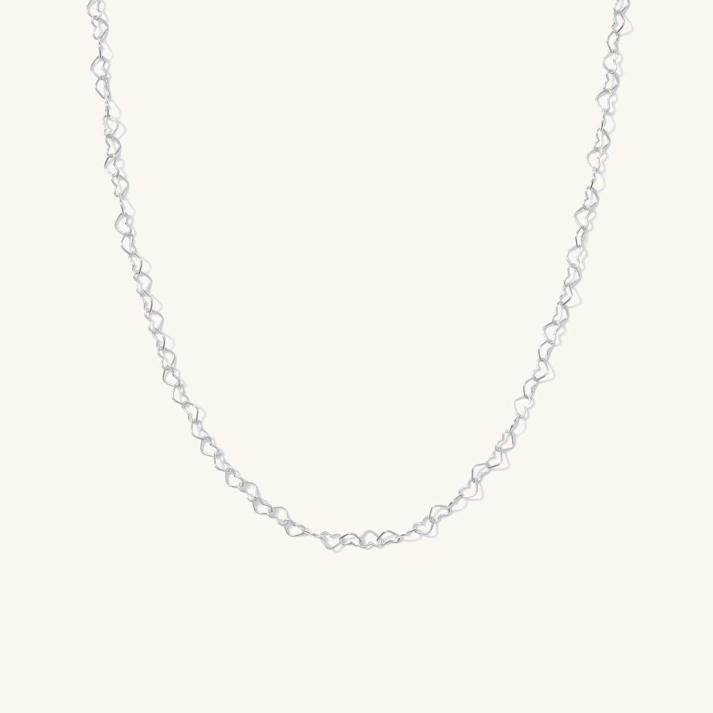 Dainty Heart Chain Necklace | Simple & Dainty Jewelry