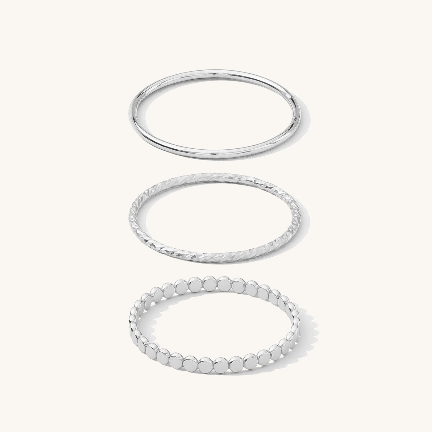 Dainty Stacking Ring Set | Simple & Dainty Jewelry