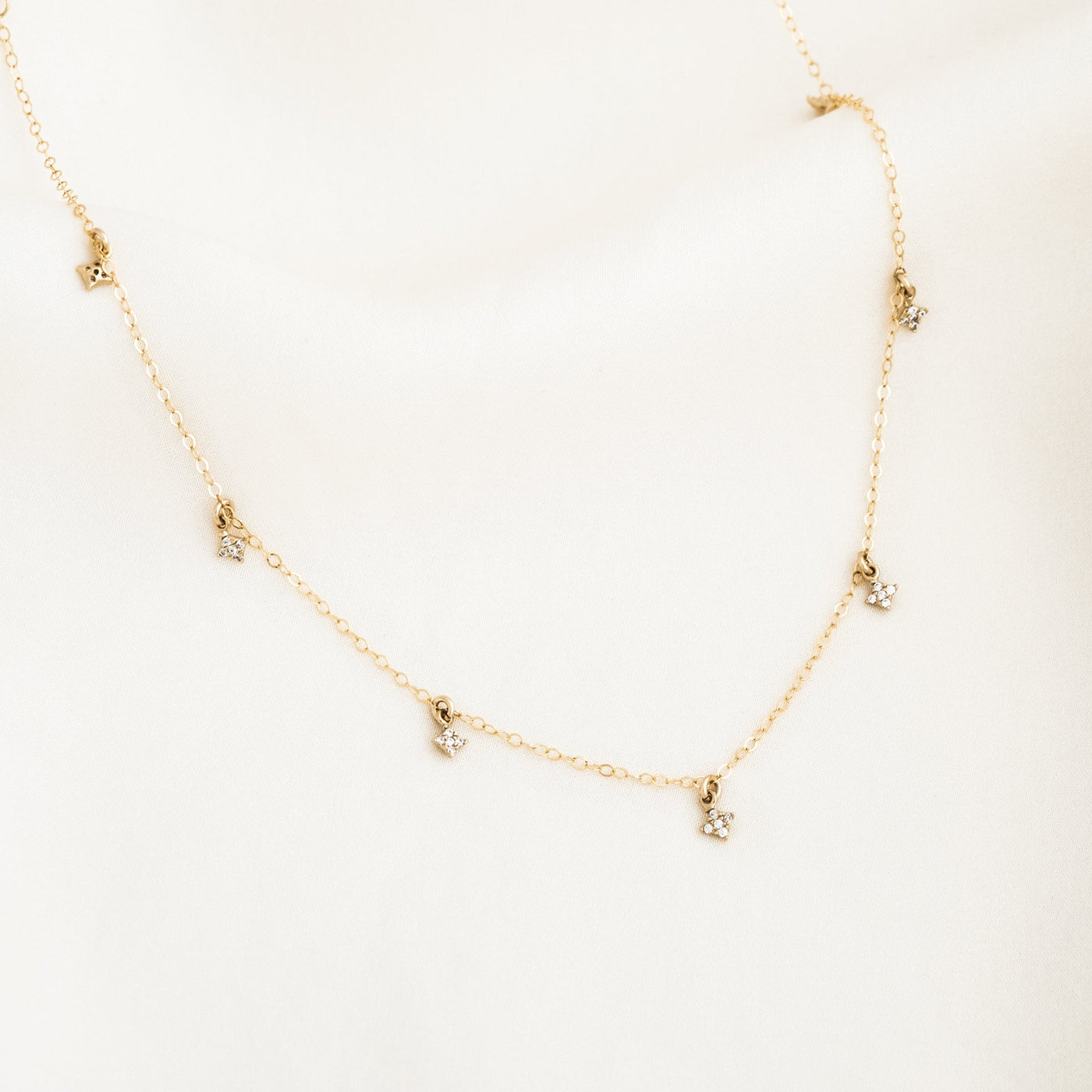 Dangling Stardust Necklace | Simple & Dainty Jewelry