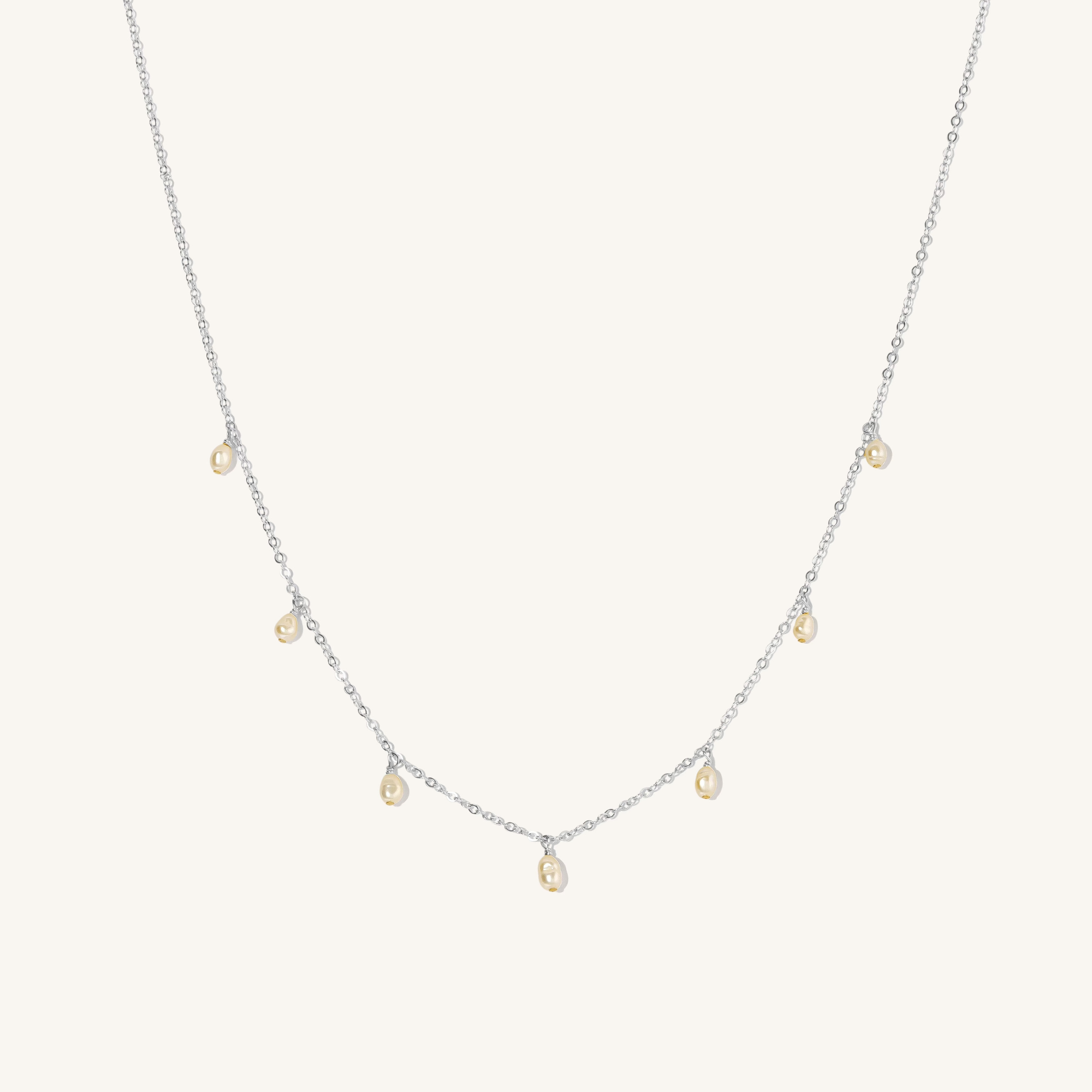 Silver Dangle Necklace Silver Dangle Necklace