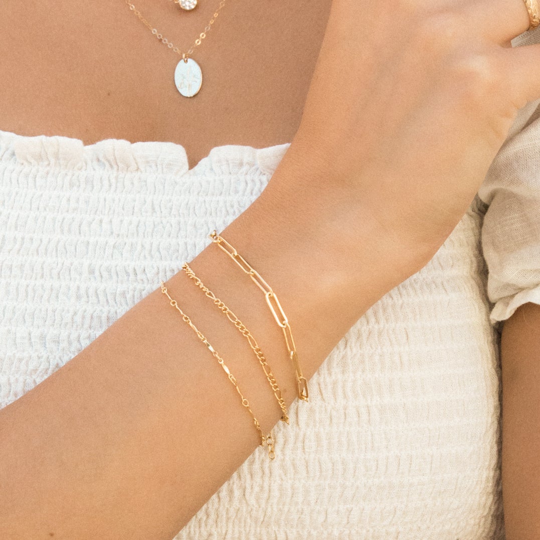 Dapped Chain Bracelet | Simple & Dainty Jewelry