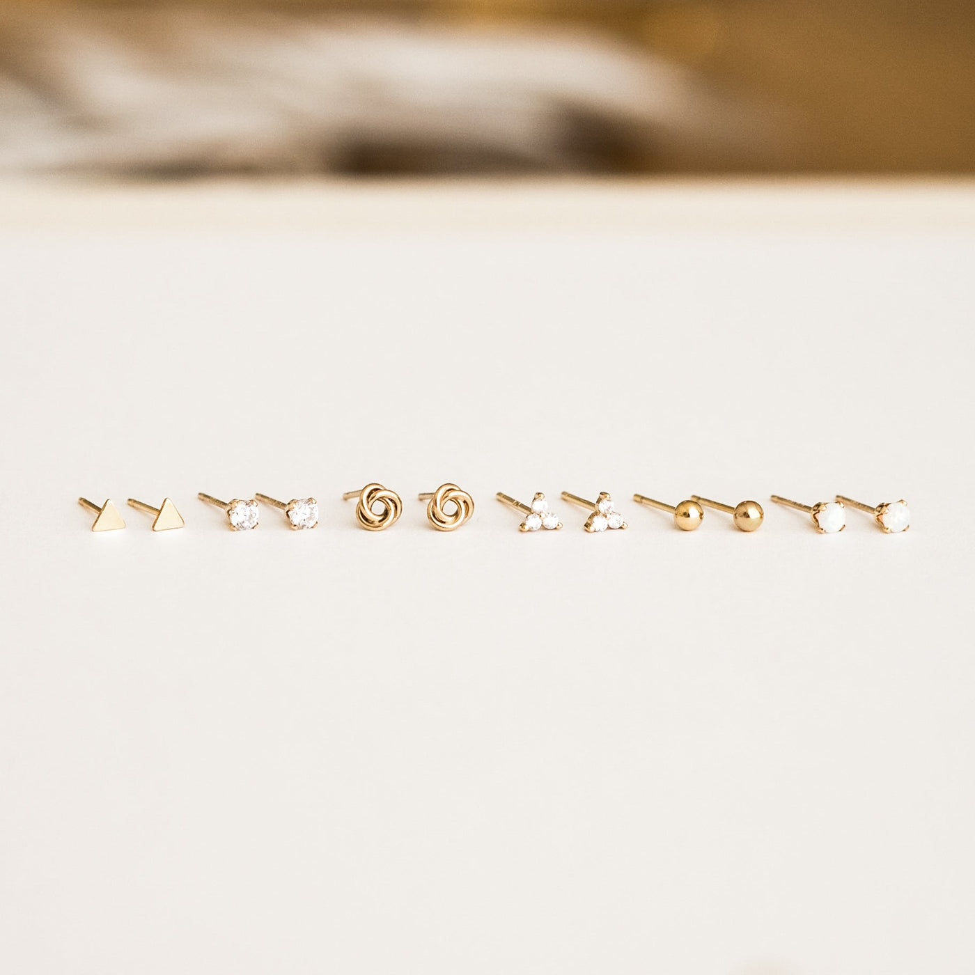 Diamond Studs | Simple & Dainty Jewelry