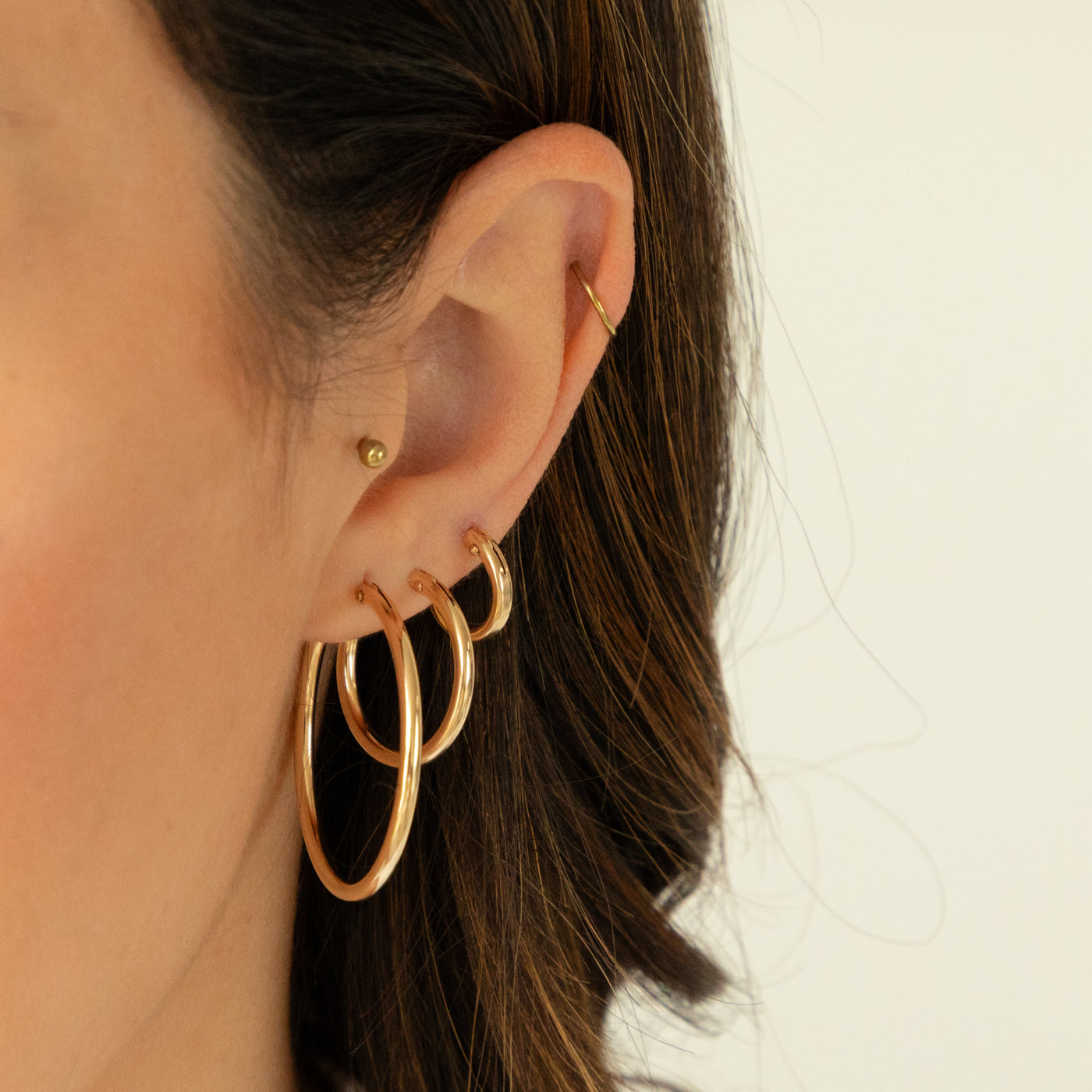 Everyday Hoop Earrings Set | Simple & Dainty Jewelry