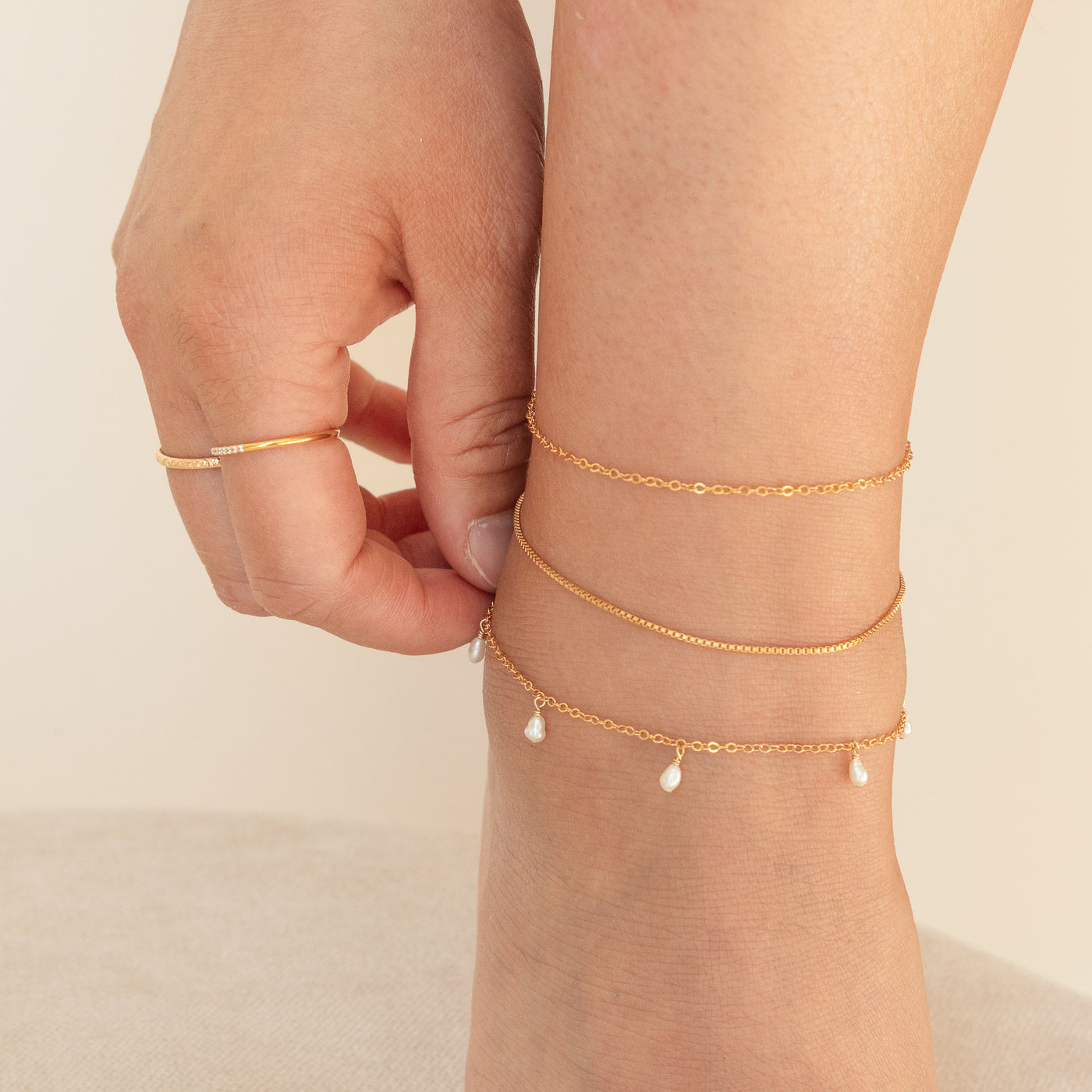 Dainty Chain Anklet | Simple & Dainty Jewelry