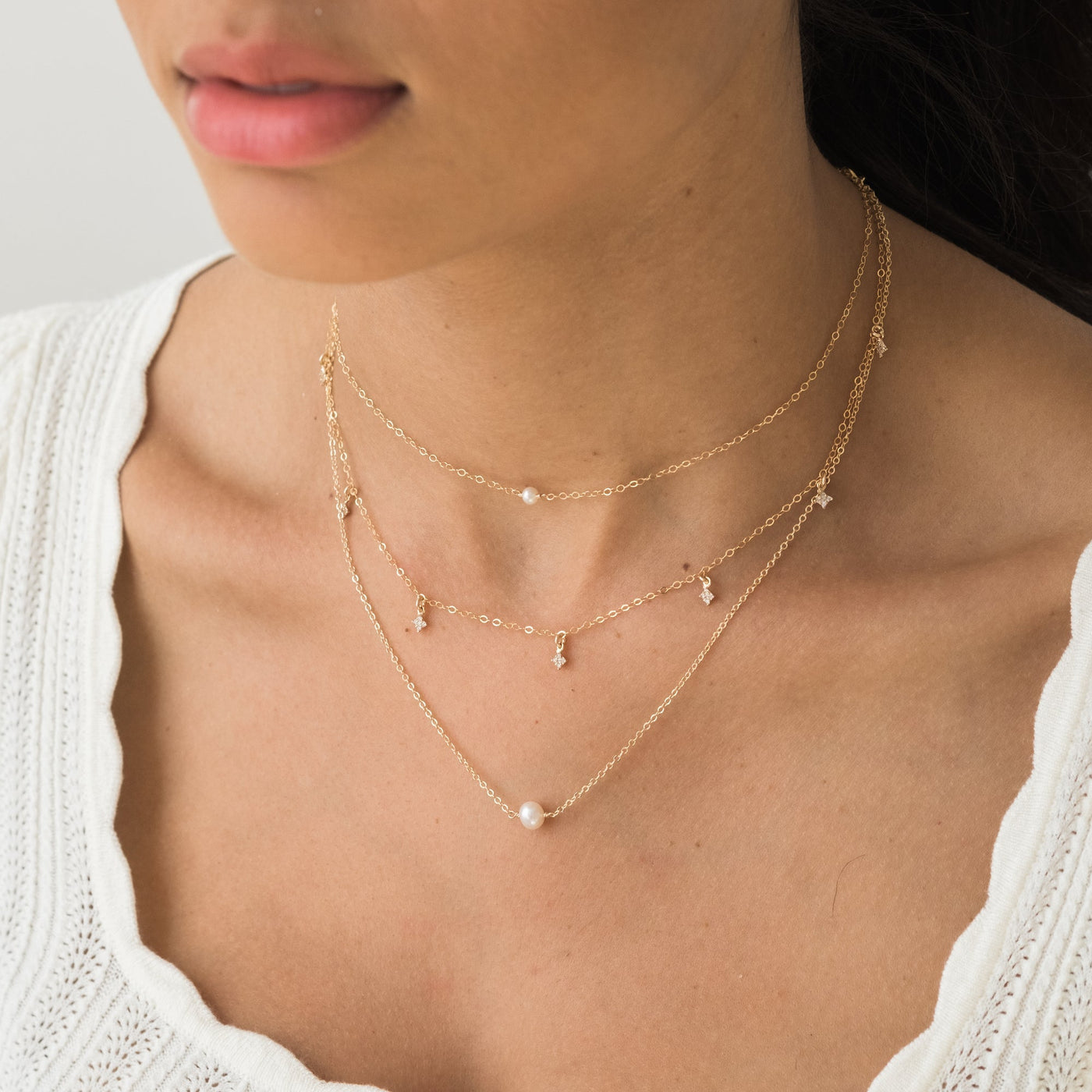 Pearl Jewelry Set | Simple & Dainty Jewelry