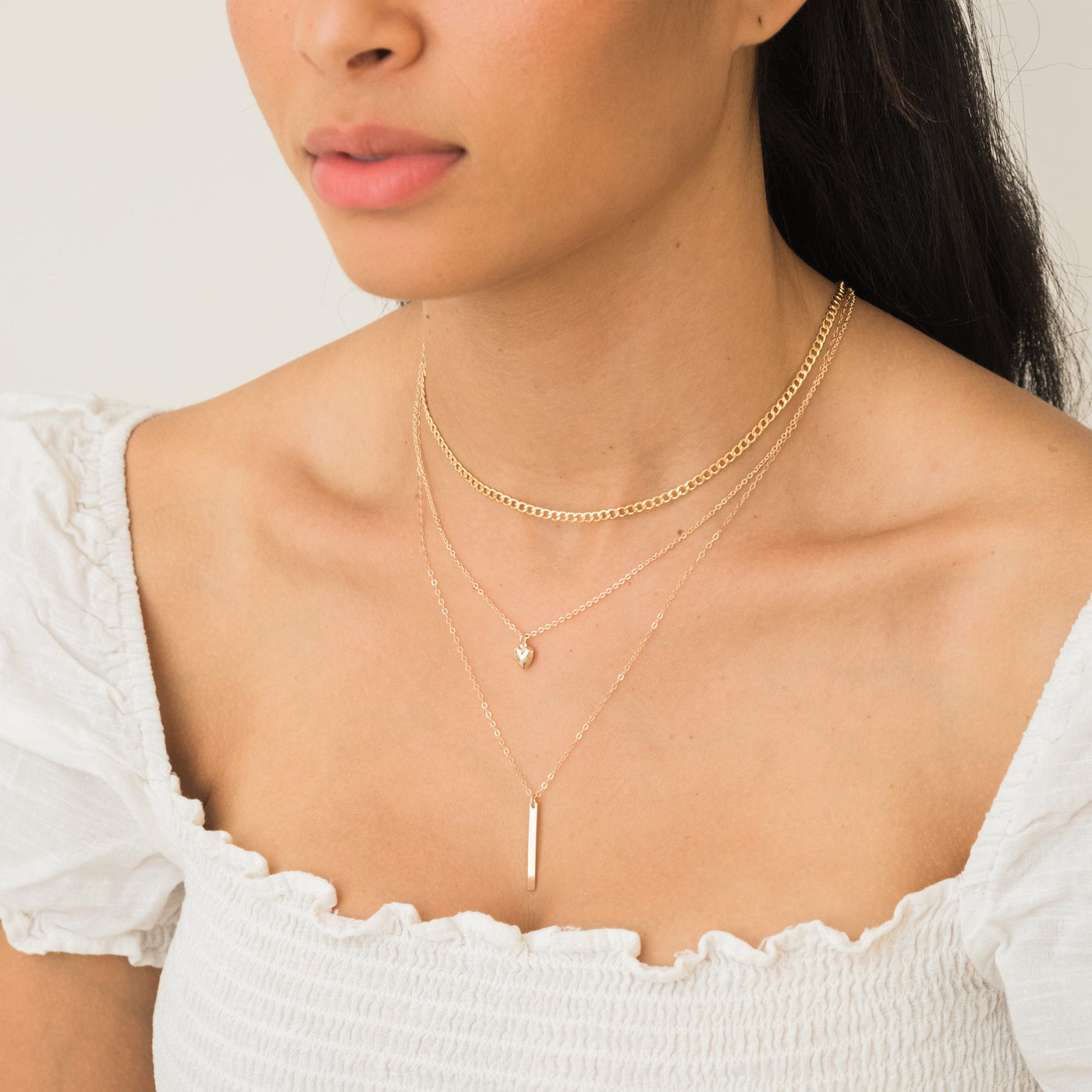 Hanging Bar Necklace | Simple & Dainty Jewelry