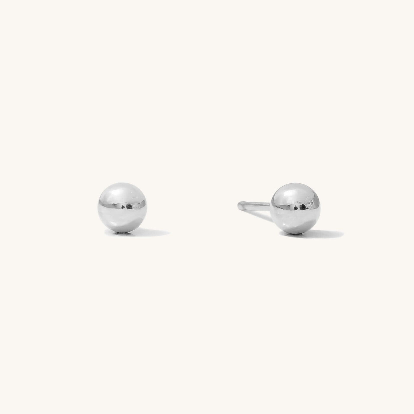 4mm Tiny Ball Studs | Simple & Dainty Jewelry