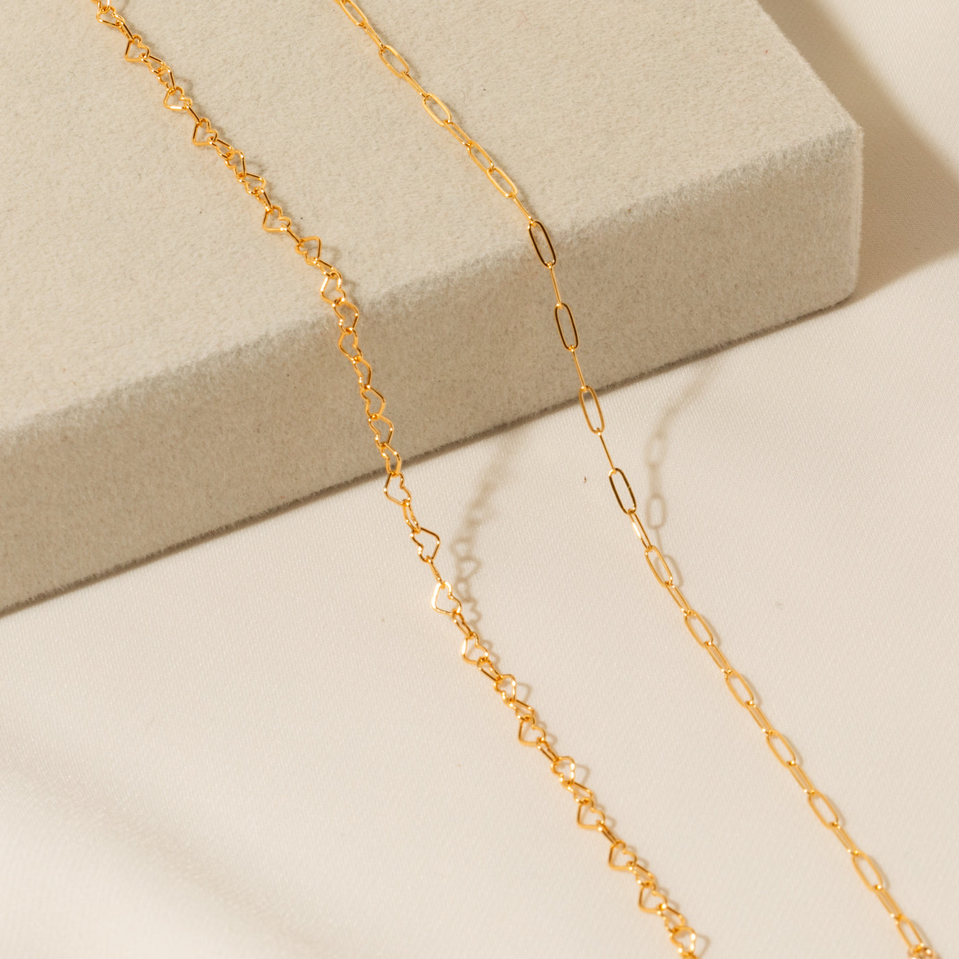 Dainty Heart Chain Necklace | Simple & Dainty Jewelry