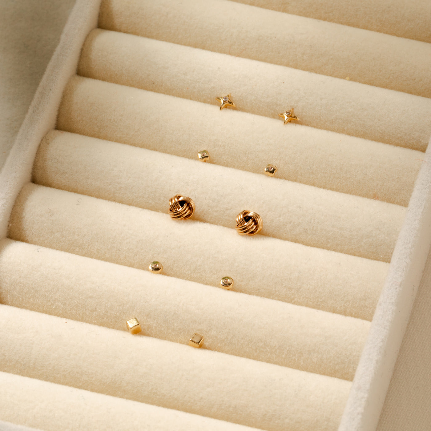 Stardust Stud Earrings | Simple & Dainty Jewelry