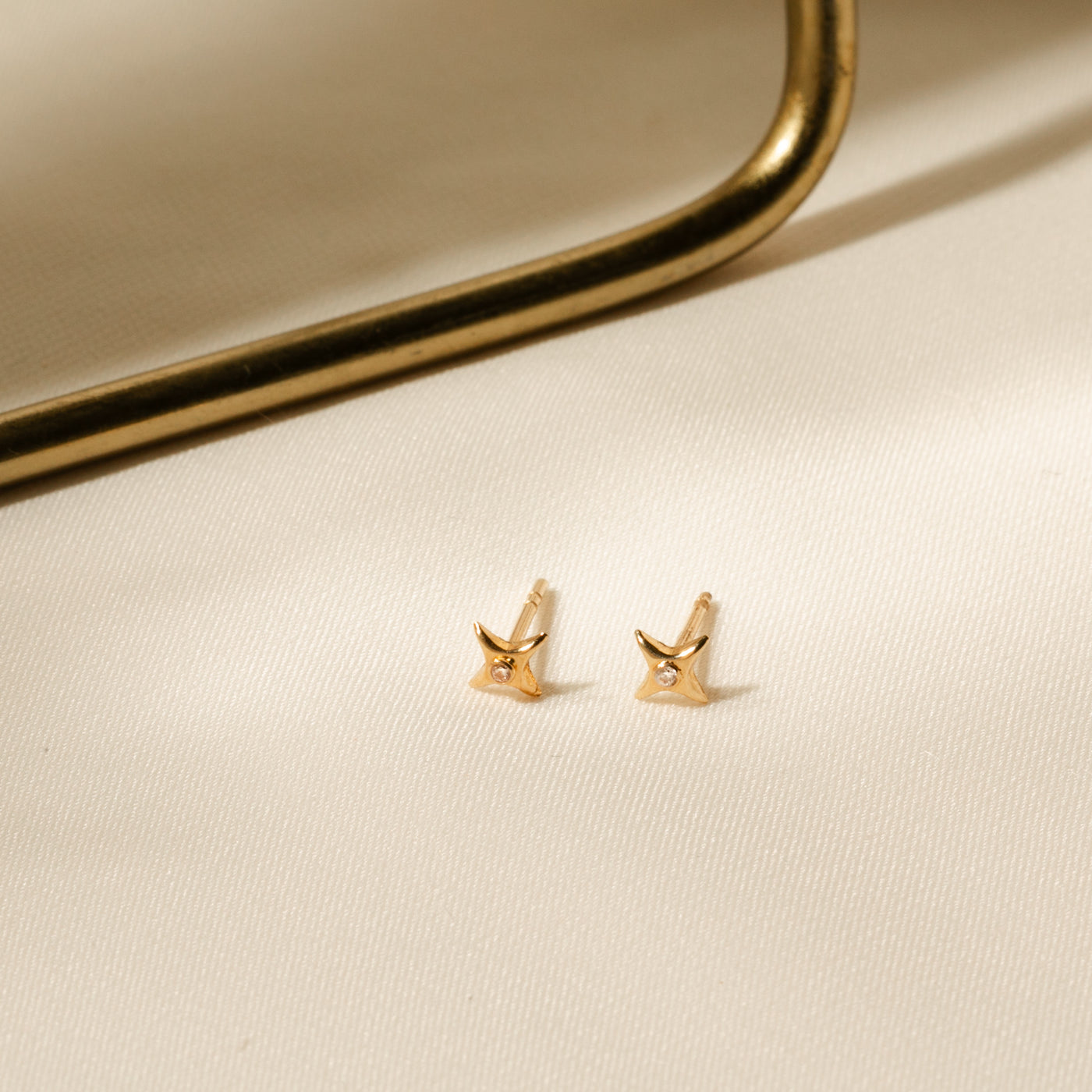 Stardust Stud Earrings | Simple & Dainty Jewelry