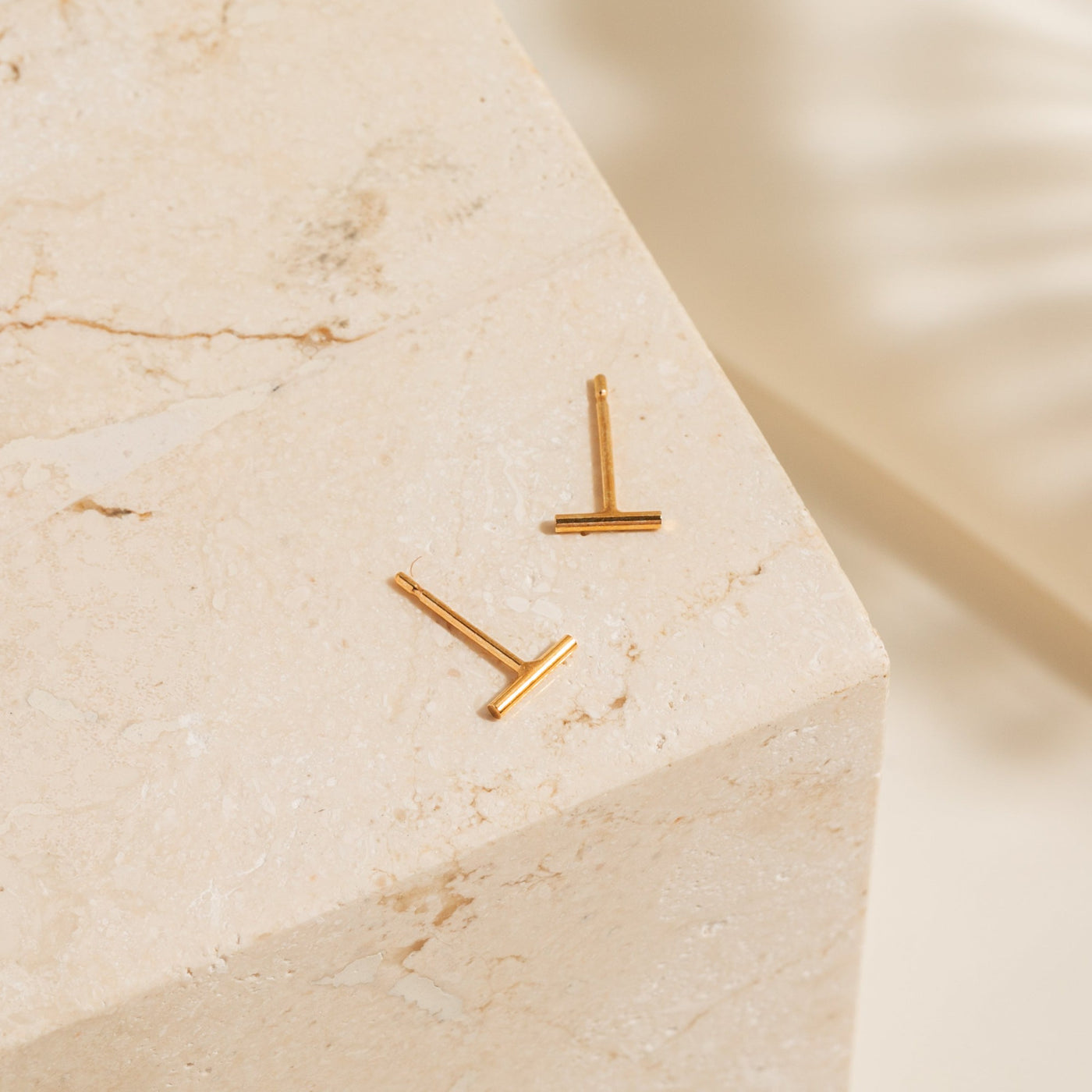 Tiny Bar Stud Earrings | Simple & Dainty Jewelry