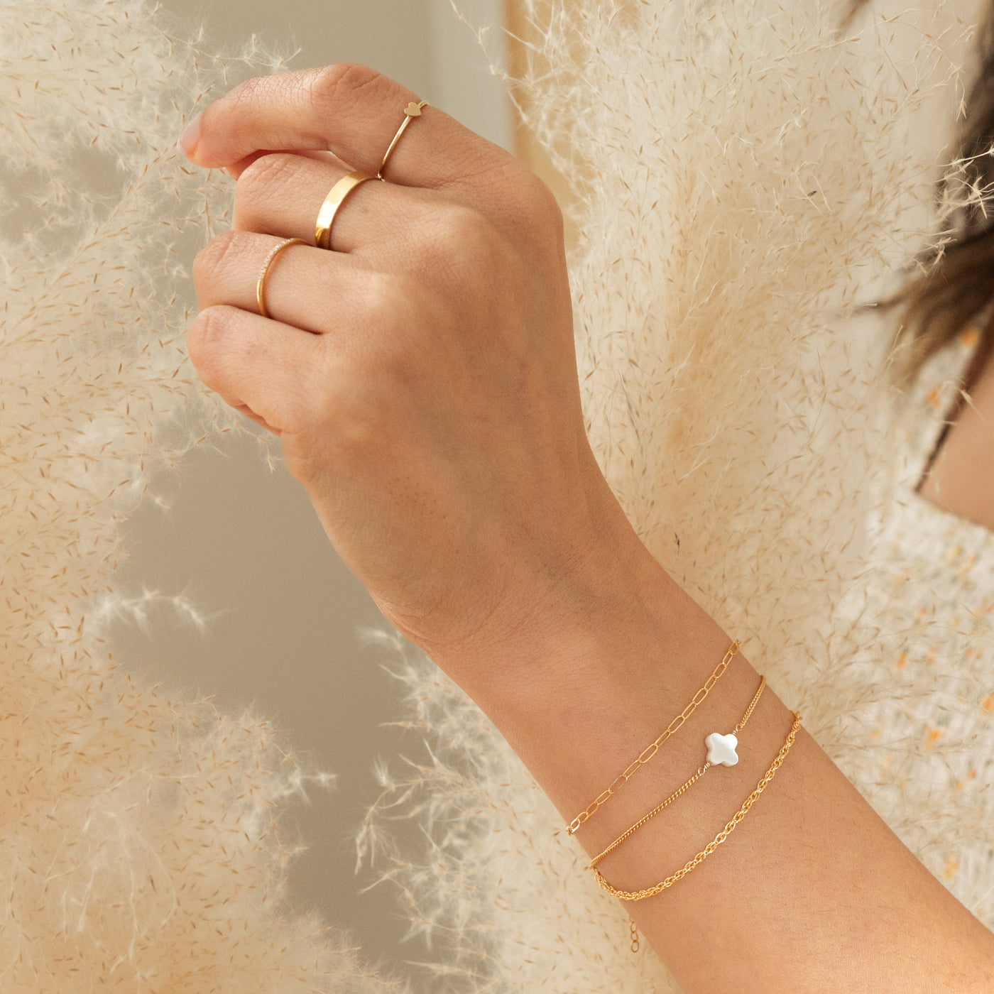 Pavé CZ Stacking Ring