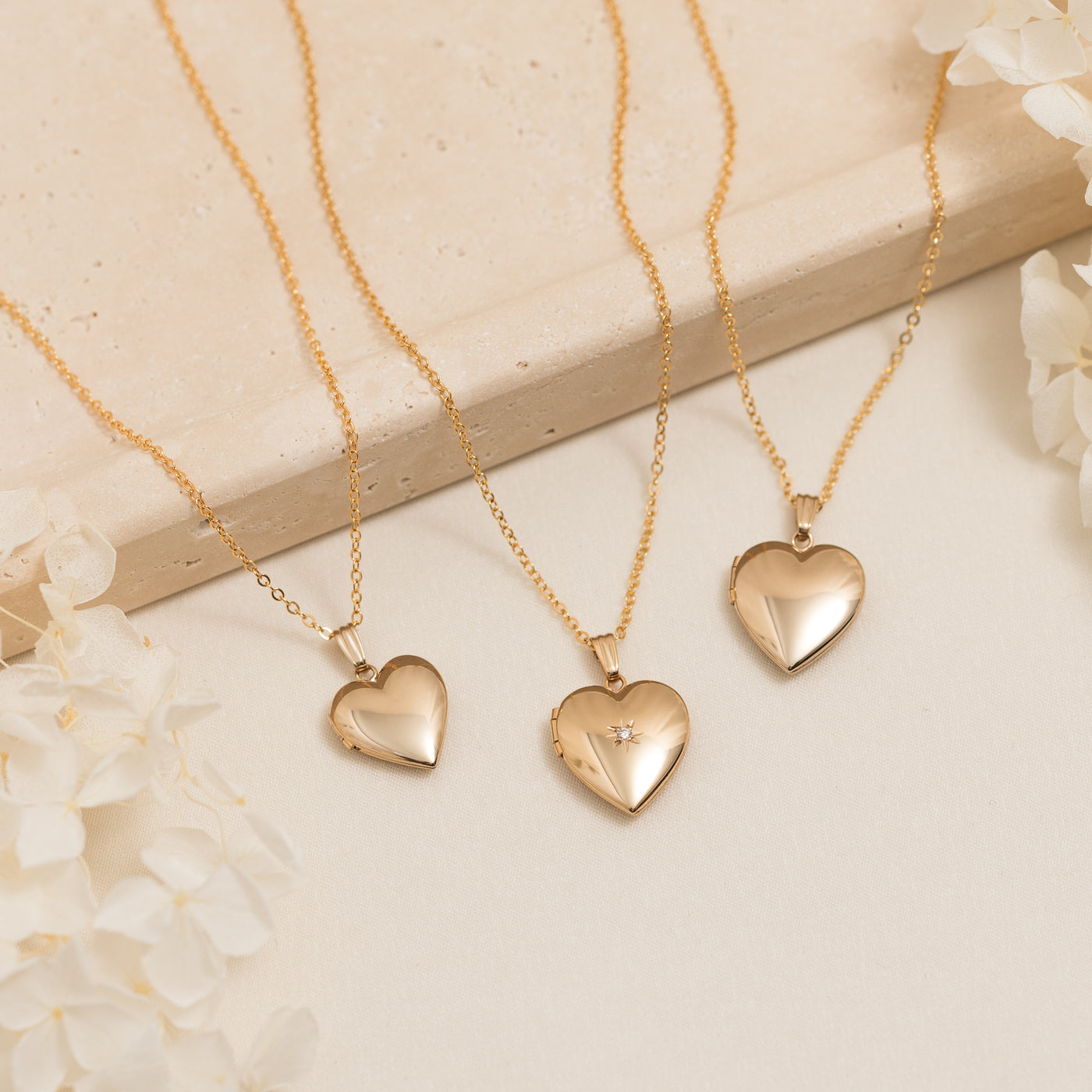 Heart Locket Necklace | Simple & Dainty